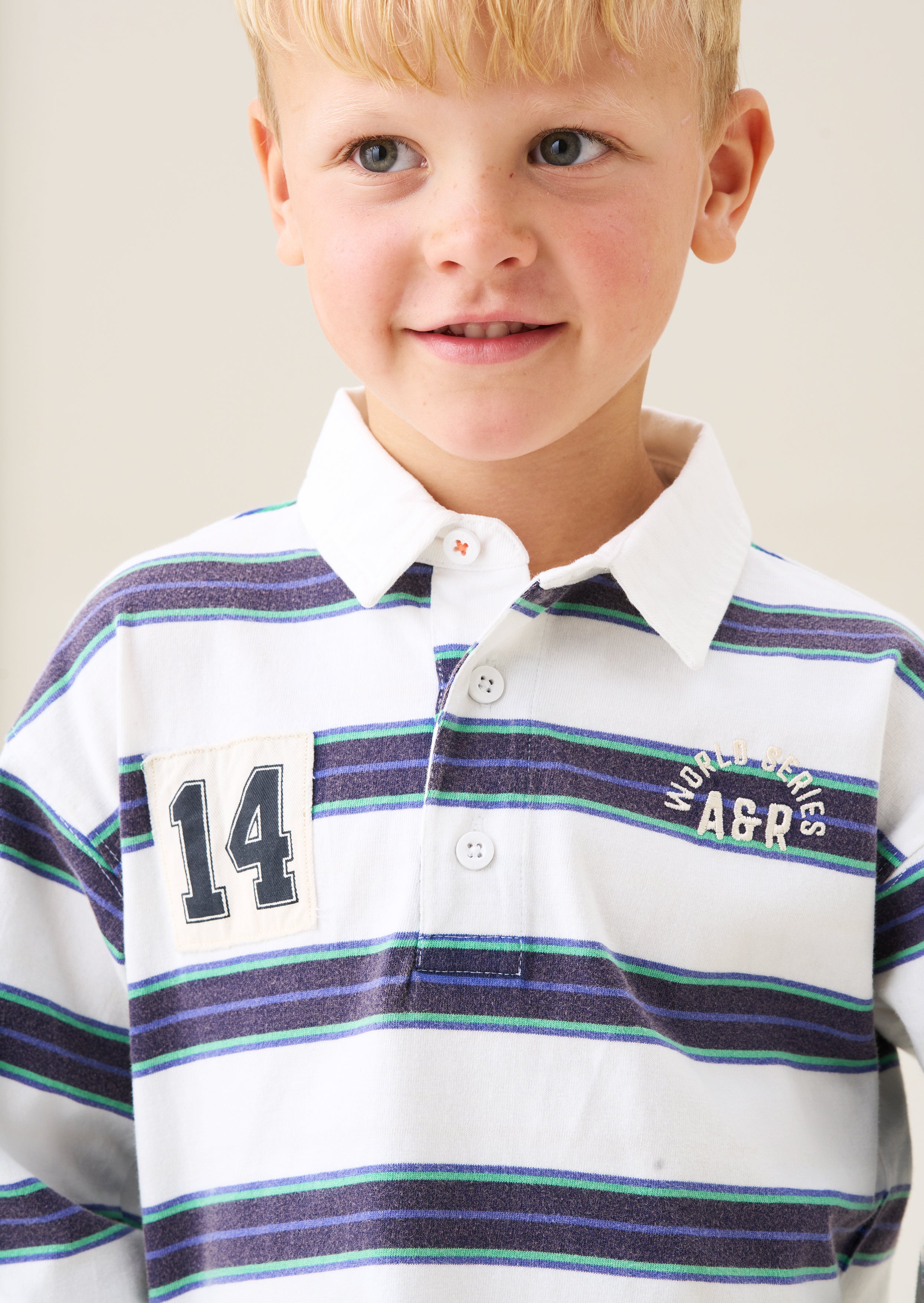 Luka Yarn Dyed Stripe Rugby Shirt