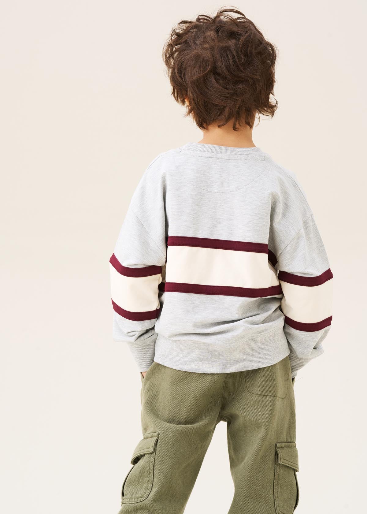 Boys Sweatshirt Grey