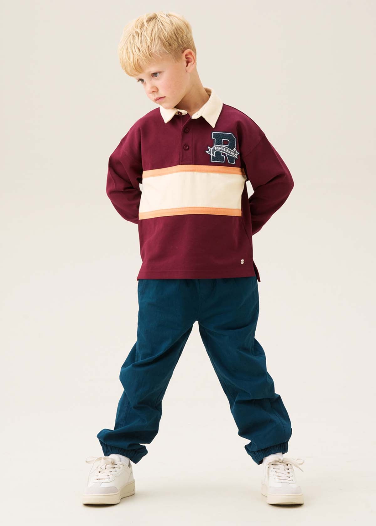 Amir Cuffed Chino - Blue