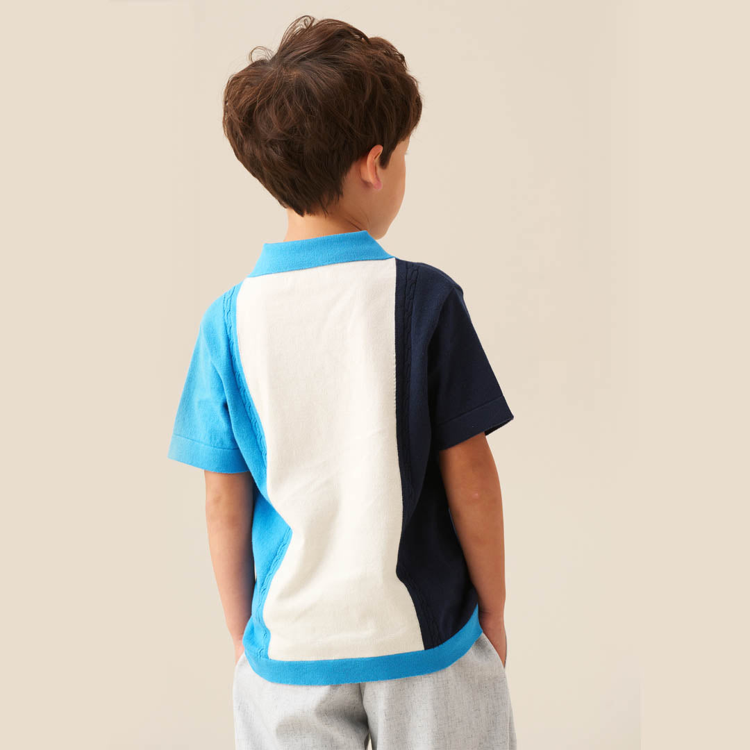 Ralph True Knit Colour Block Polo