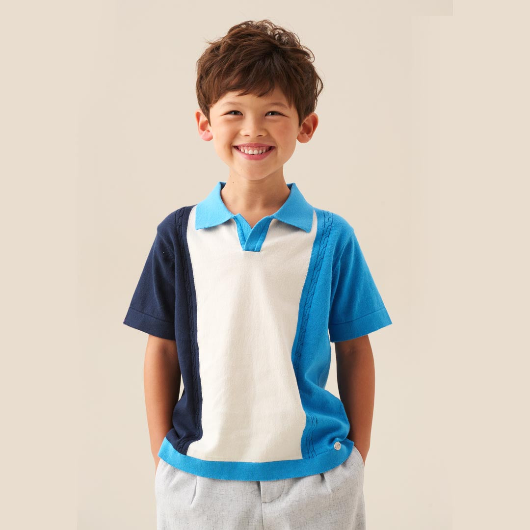 Ralph True Knit Colour Block Polo