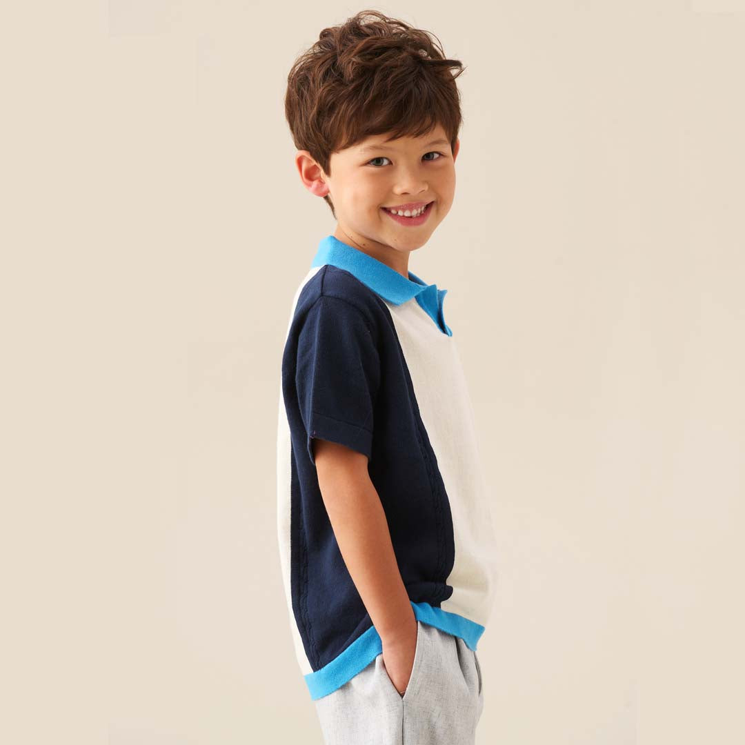 Ralph True Knit Colour Block Polo