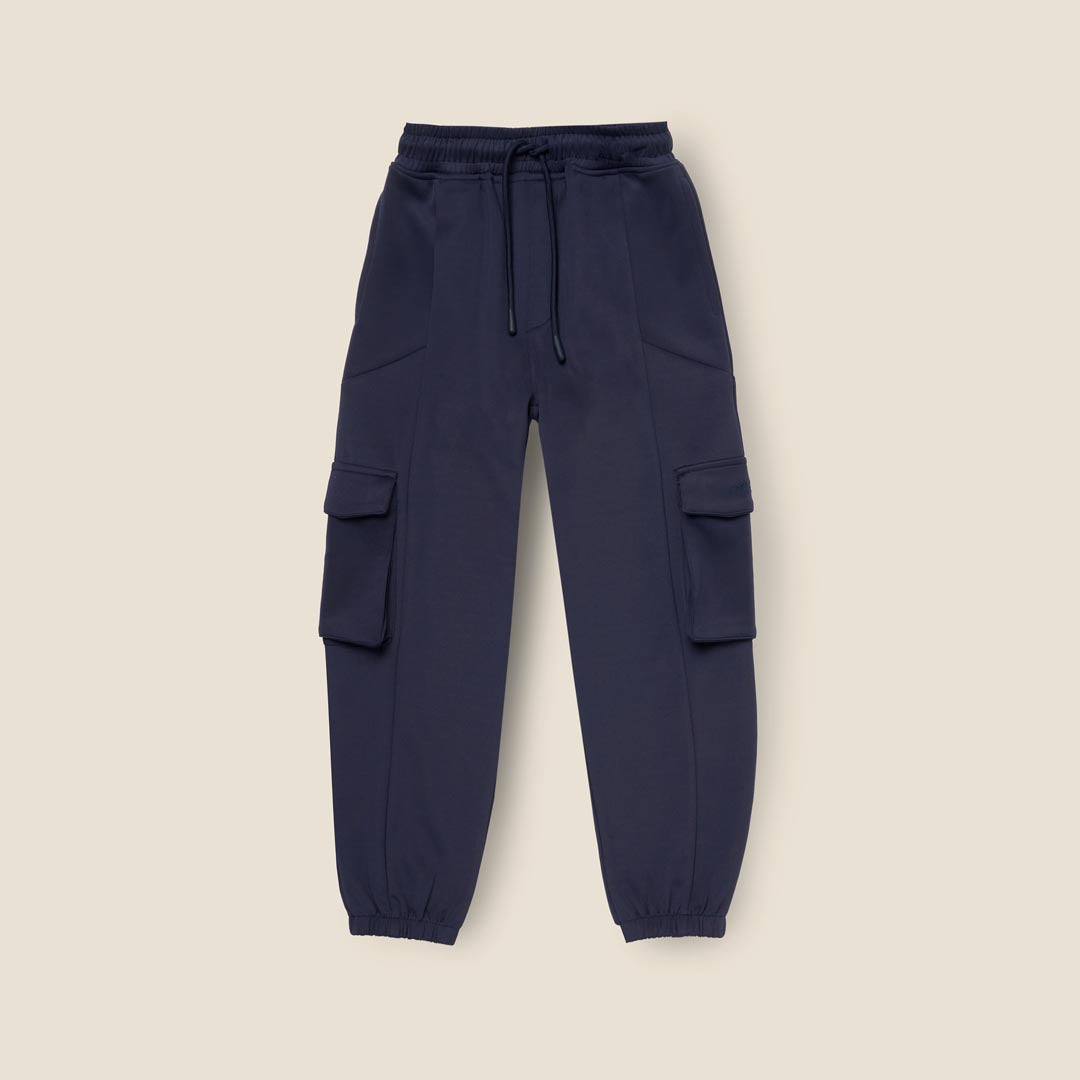 Frank Panelled Jogger Navy