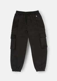 Frank Black Panelled Jogger