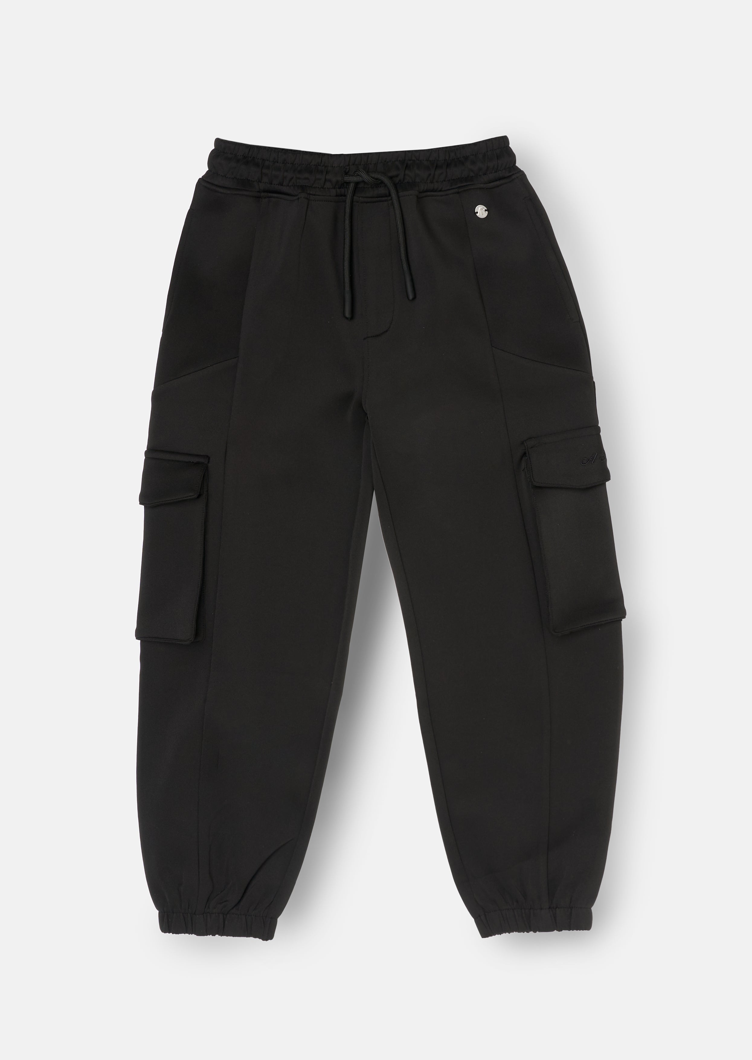 Frank Black Panelled Jogger