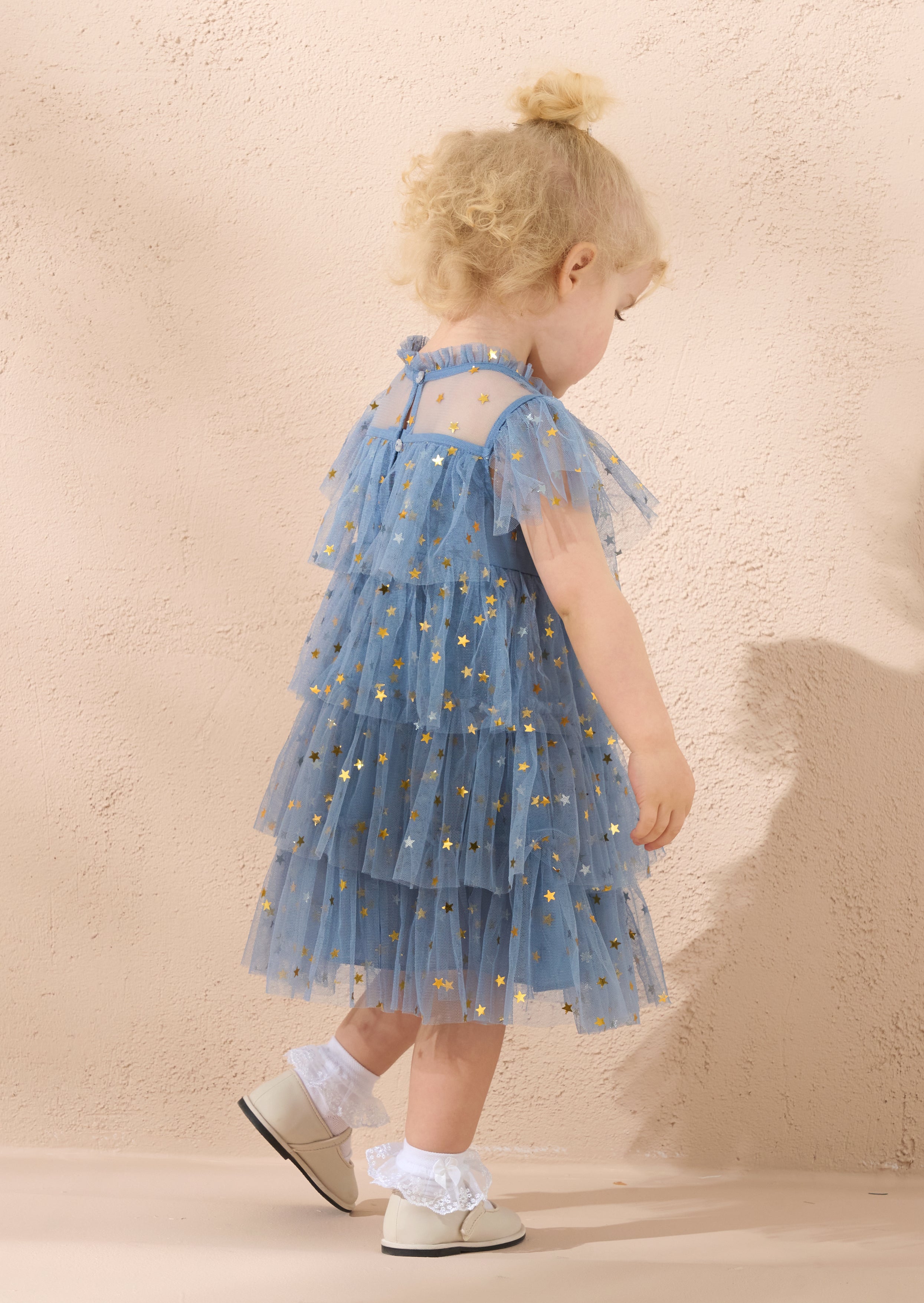 Sienna Baby Star Mesh Dress