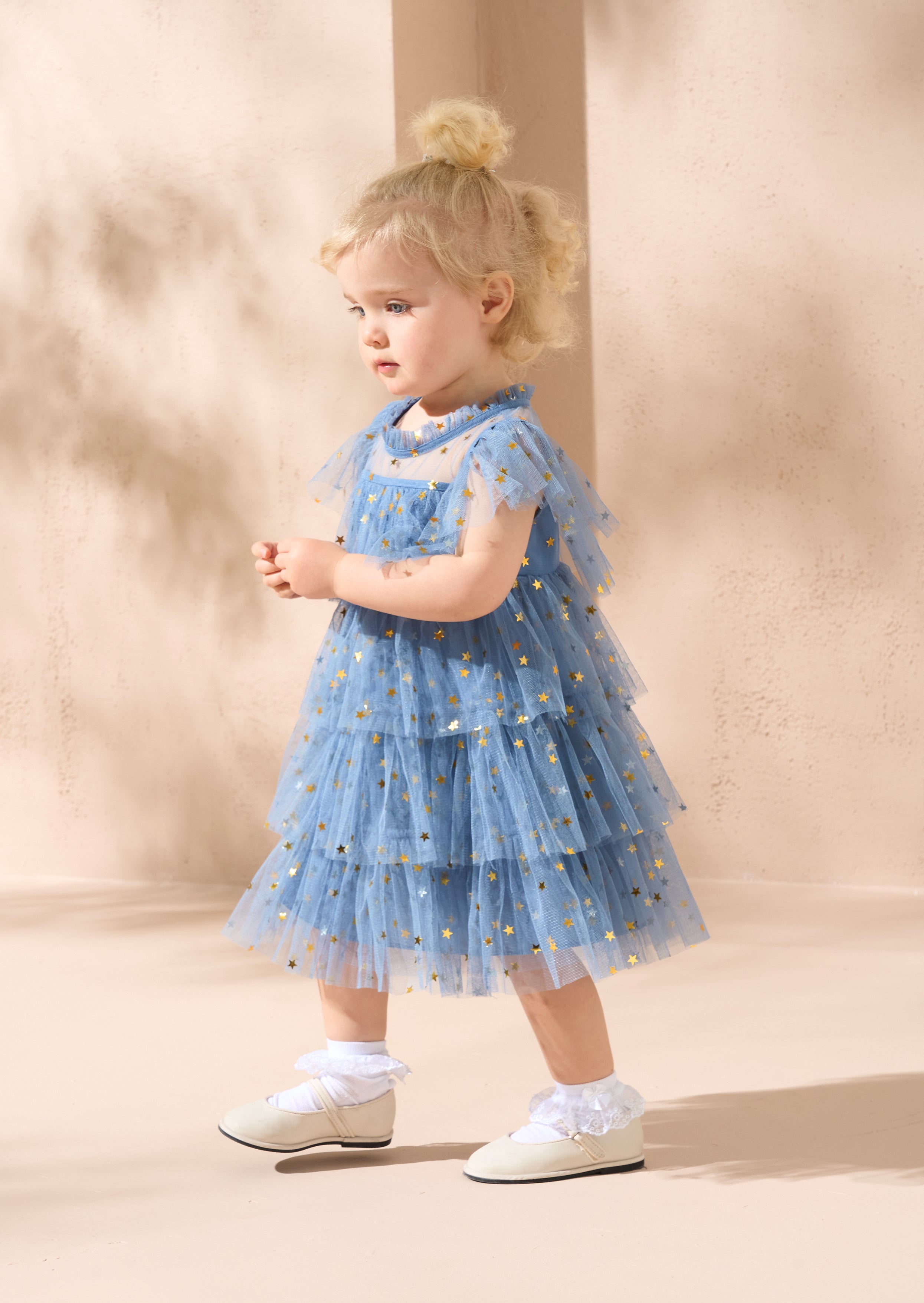 Sienna Baby Star Mesh Dress