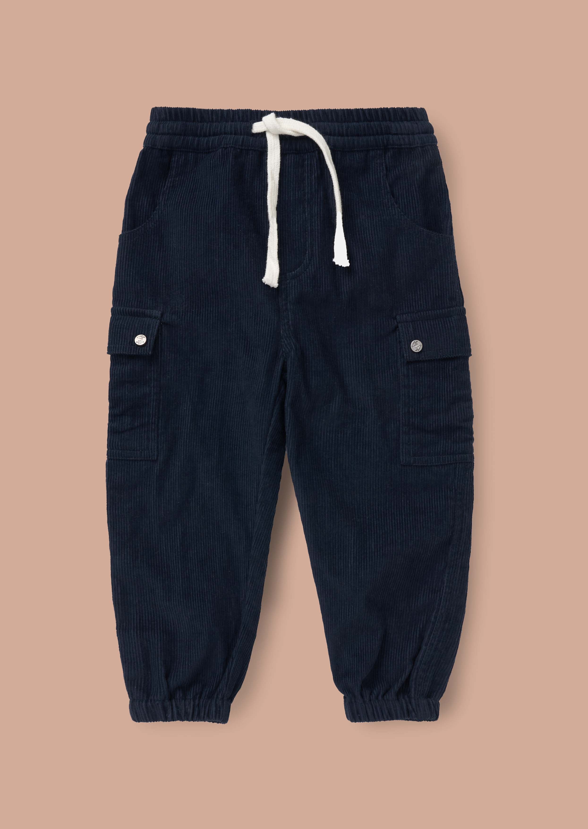 online boys Panelled Joggers Navy