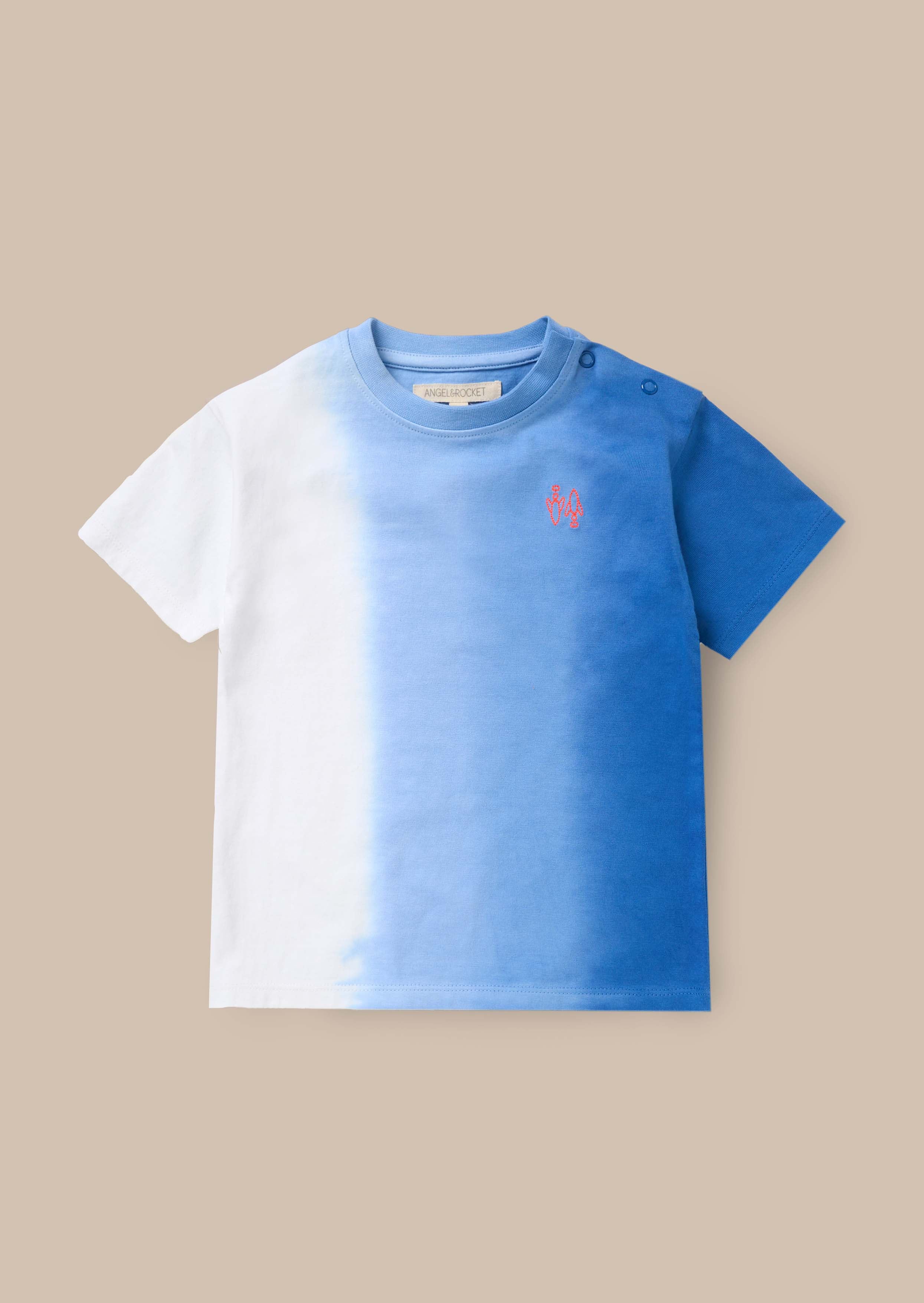 Buy Blue Mini Ombre Washed Tshirt