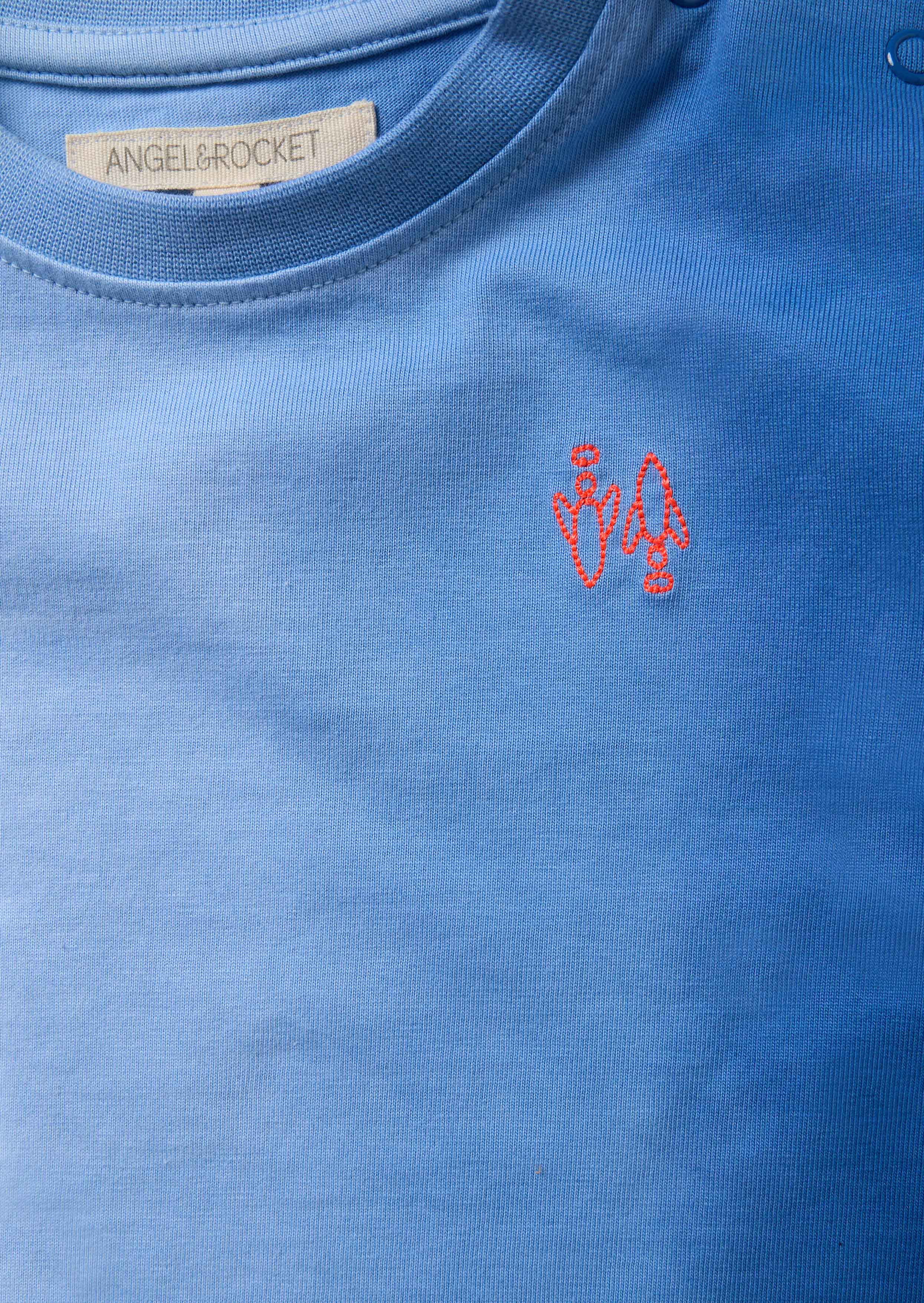 Outfit Blue Mini Ombre Washed Tshirt