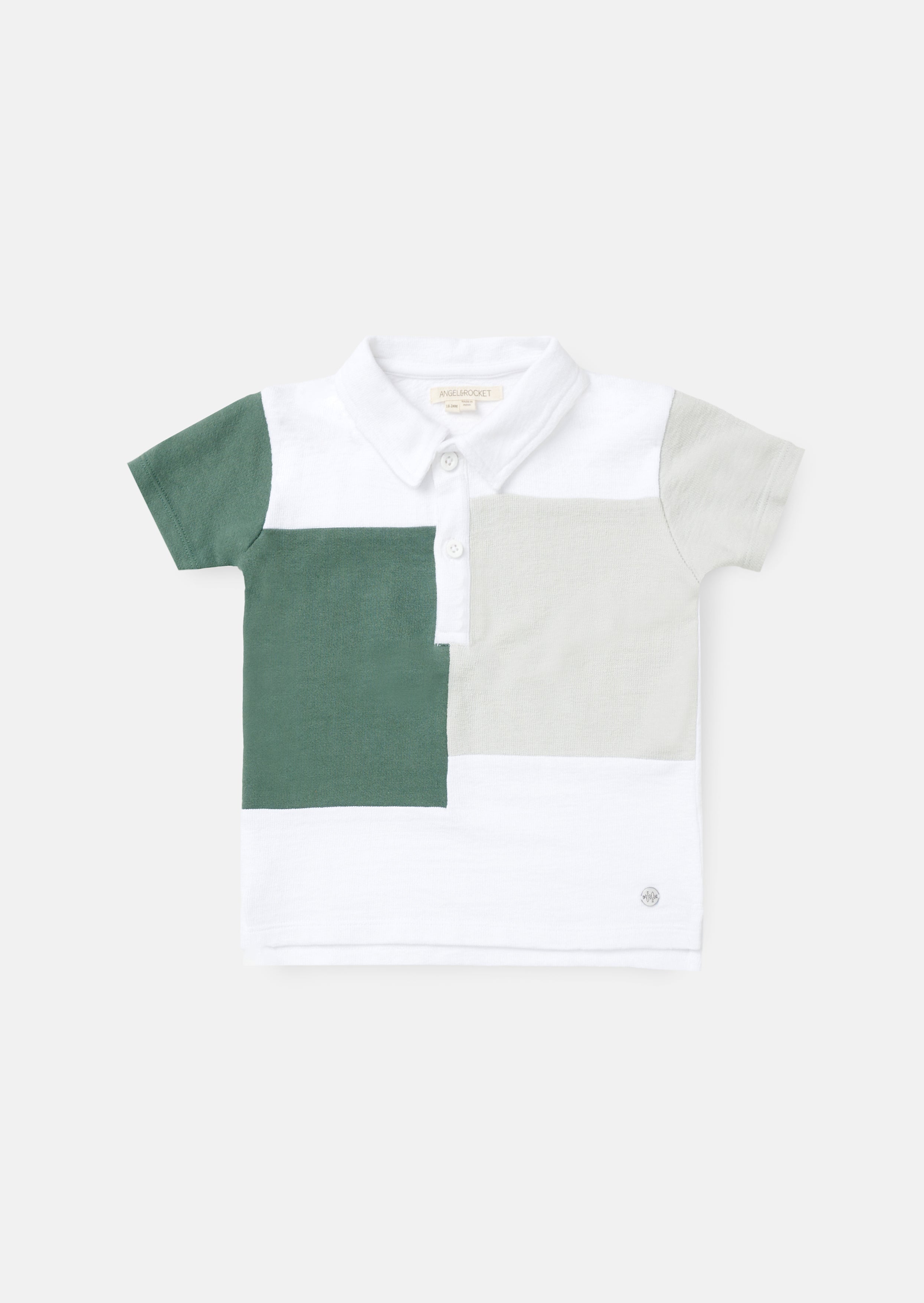 Kane Textured Colour Block Polo