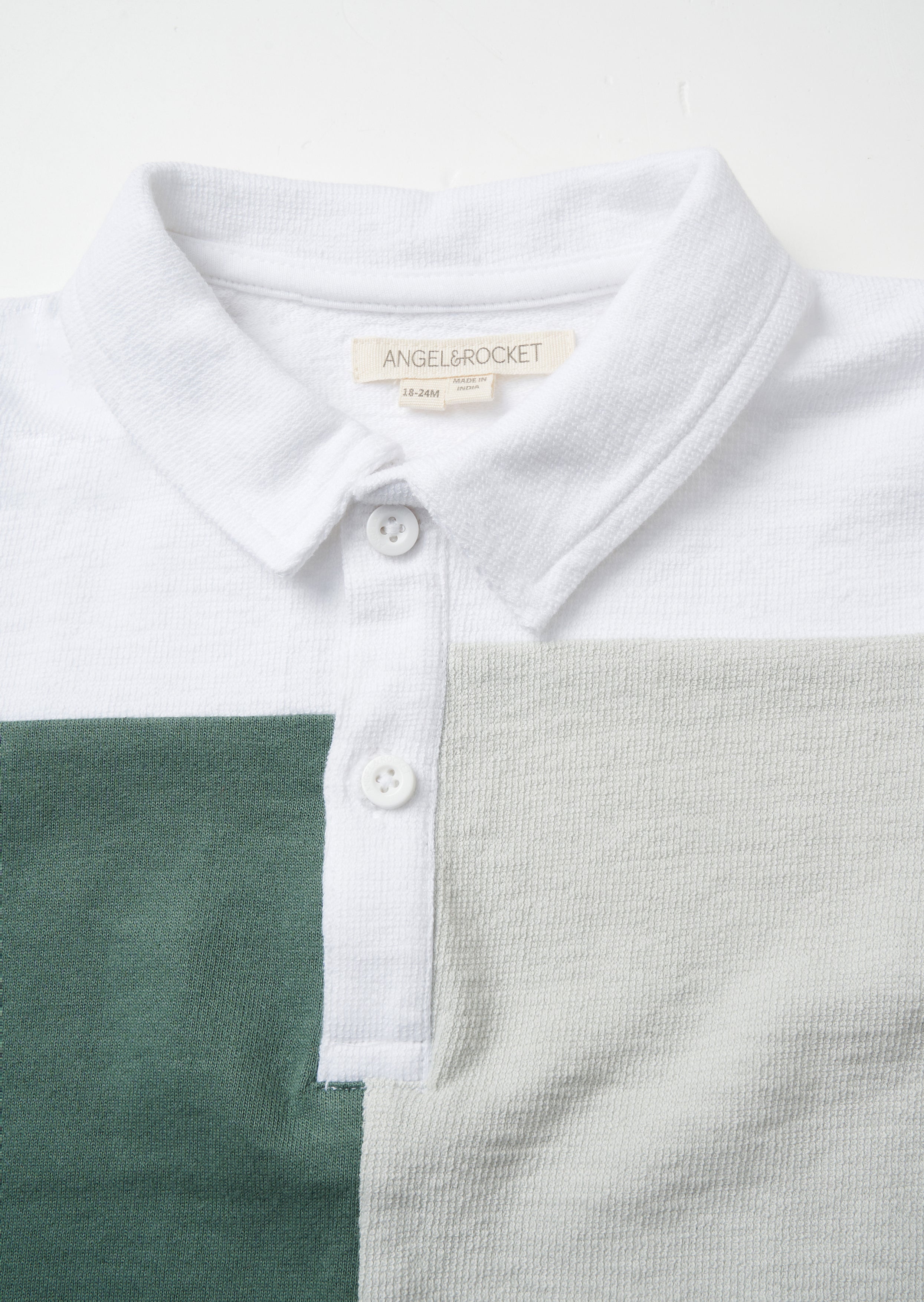 Kane Textured Colour Block Polo