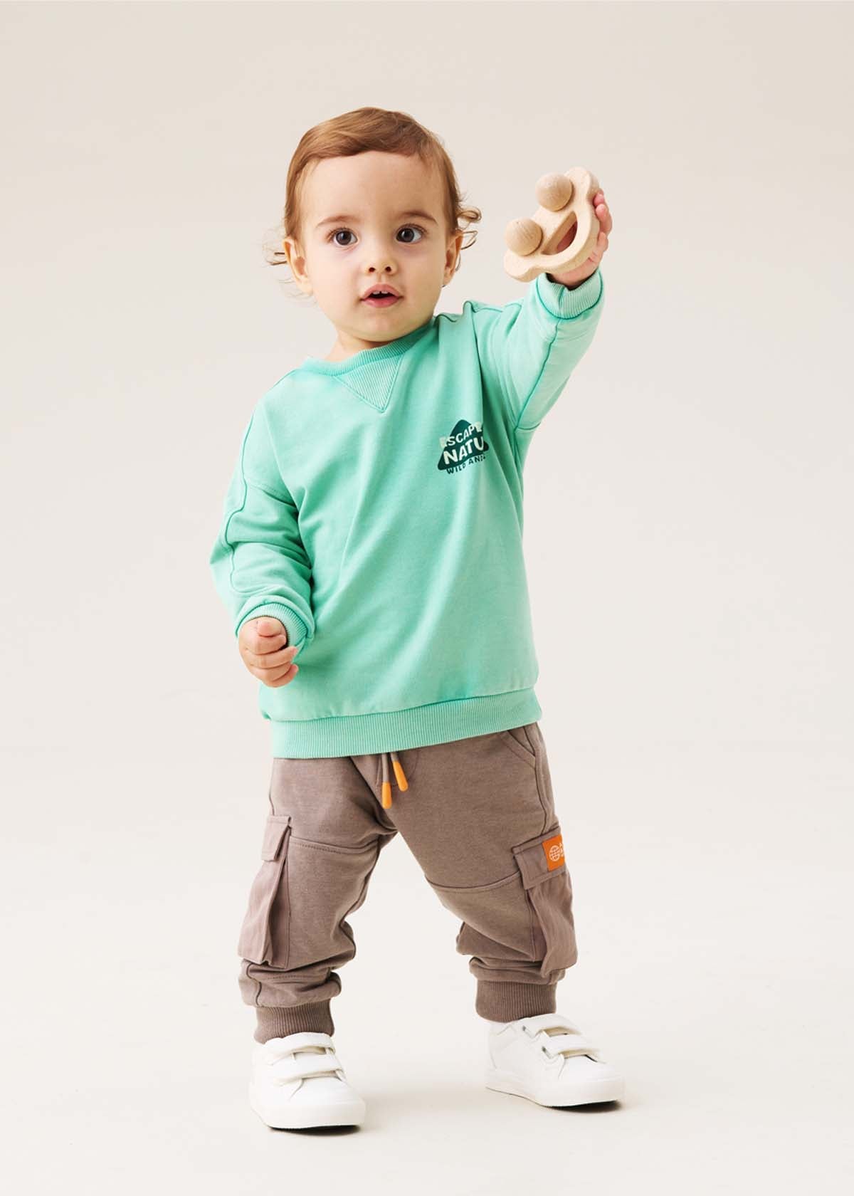 baby boy Mini Graphic Sweatshirt