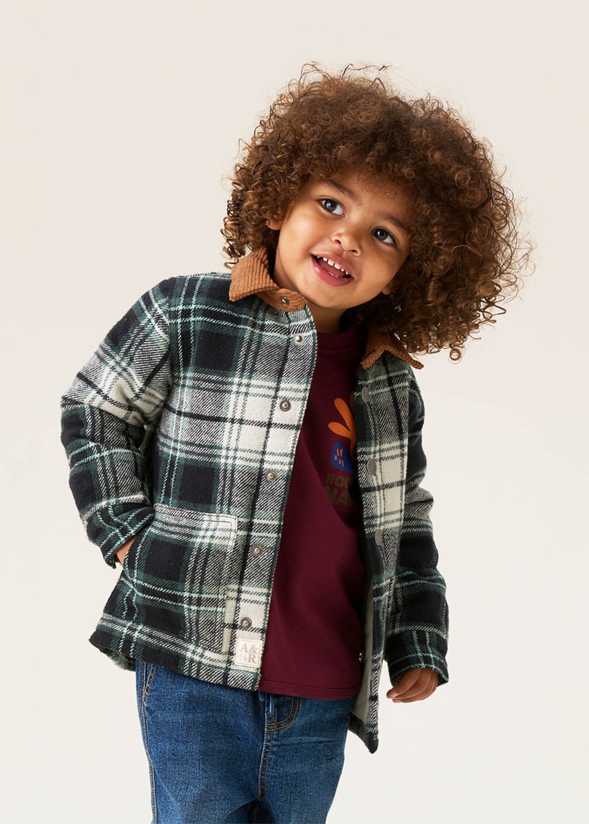 Luis Plaid Padded Shacket