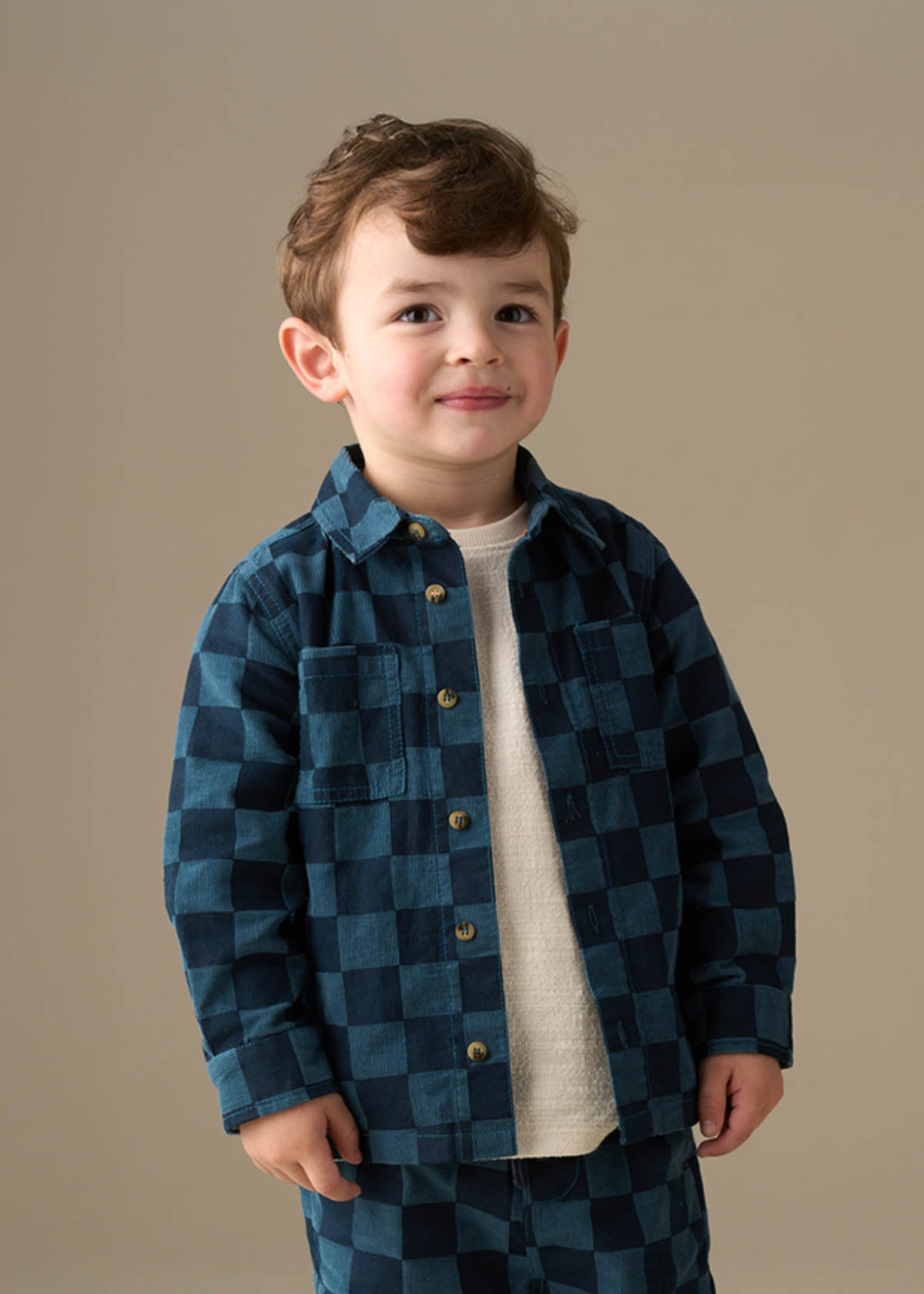 Tommy Cord Check Shirt