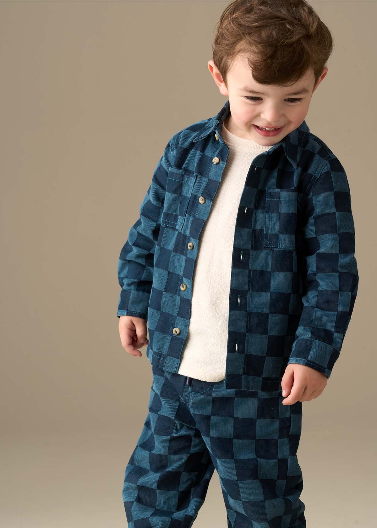 Tommy Cord Check Shirt