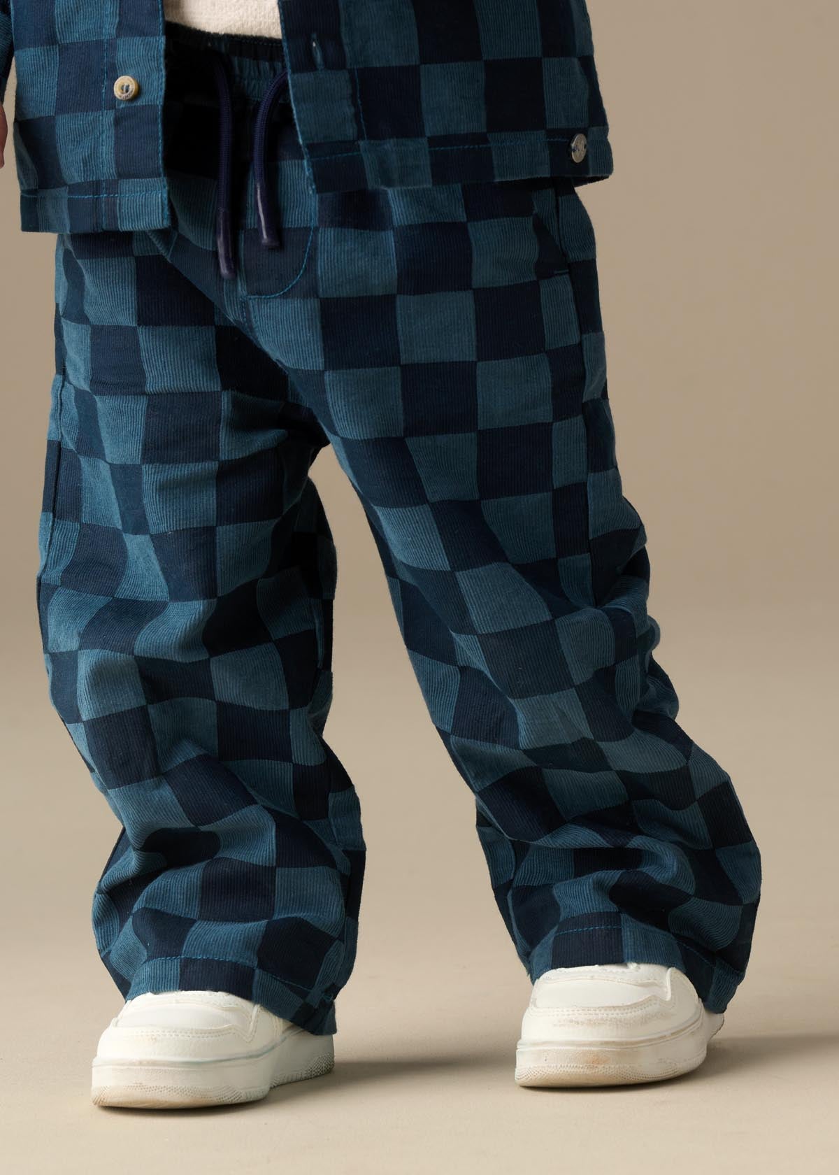 Tommy Cord Check Trouser