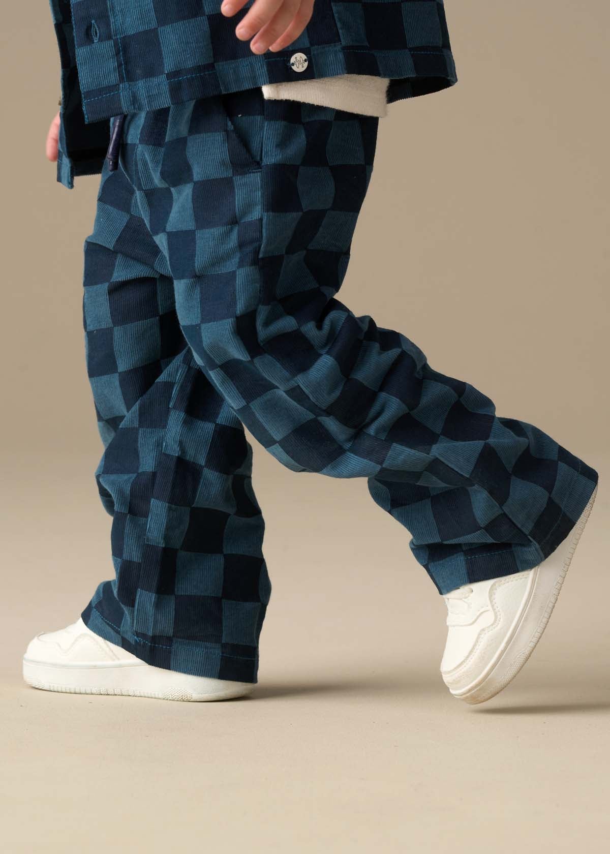 Tommy Cord Check Trouser