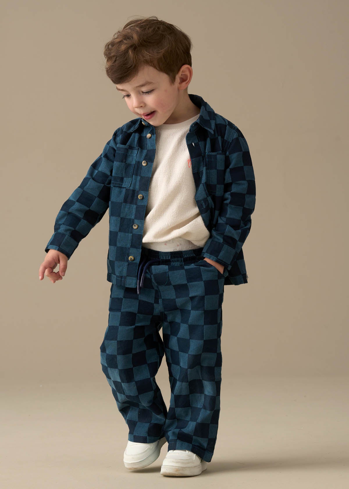 Tommy Cord Check Trouser