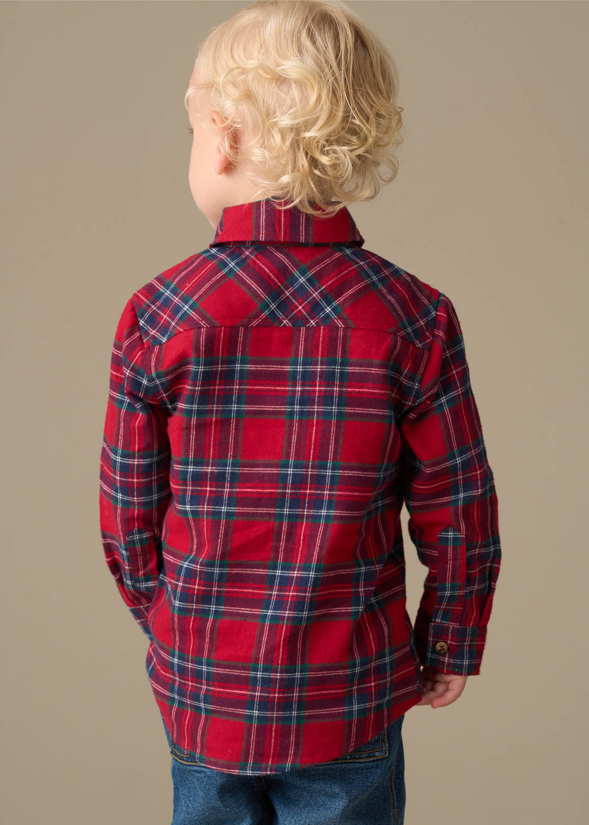 Camden Brushed Shirt With Bow Tie