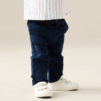 Harrison Navy Slim Fit Chino