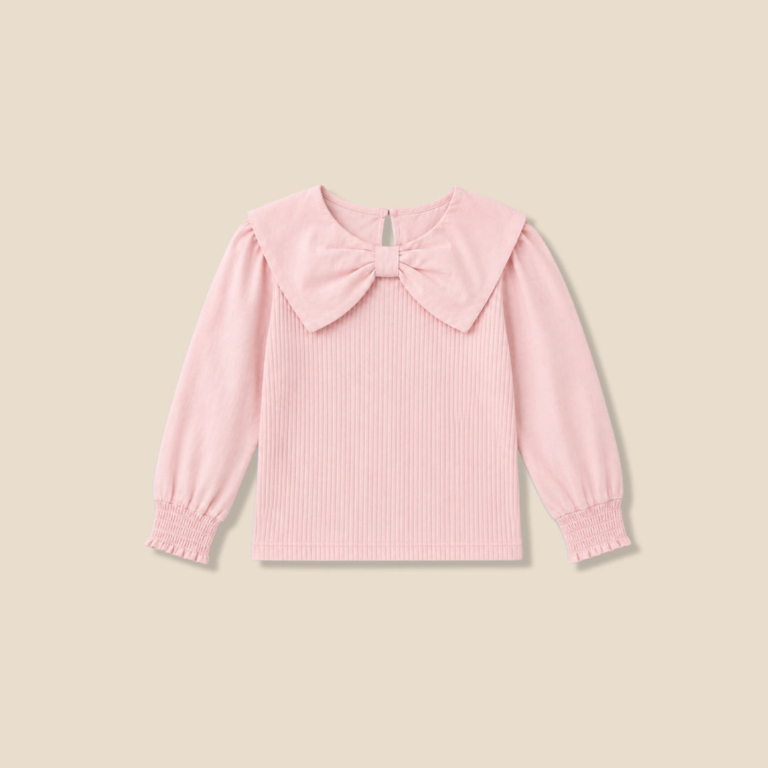 Girls Solid Orange Tops - Angel & Rocket