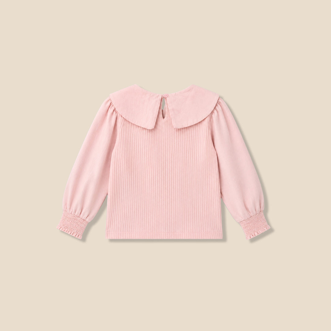 Girls Solid Orange Tops - Angel & Rocket