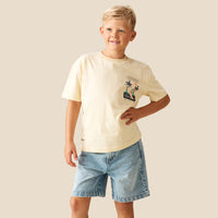 Remi Palm Scene Back Graphic T Shirt