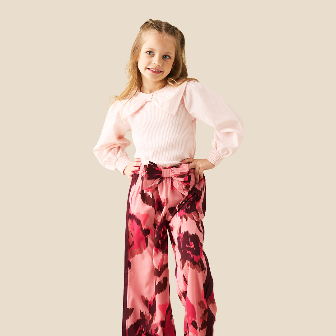 Girls Solid Orange Tops - Angel & Rocket