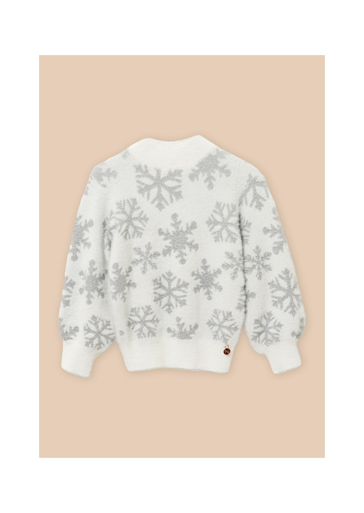 Girls hot sale snowflake sweater