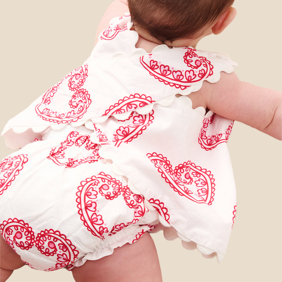 Renae Bandana Heart Print Tunic - Angel & Rocket