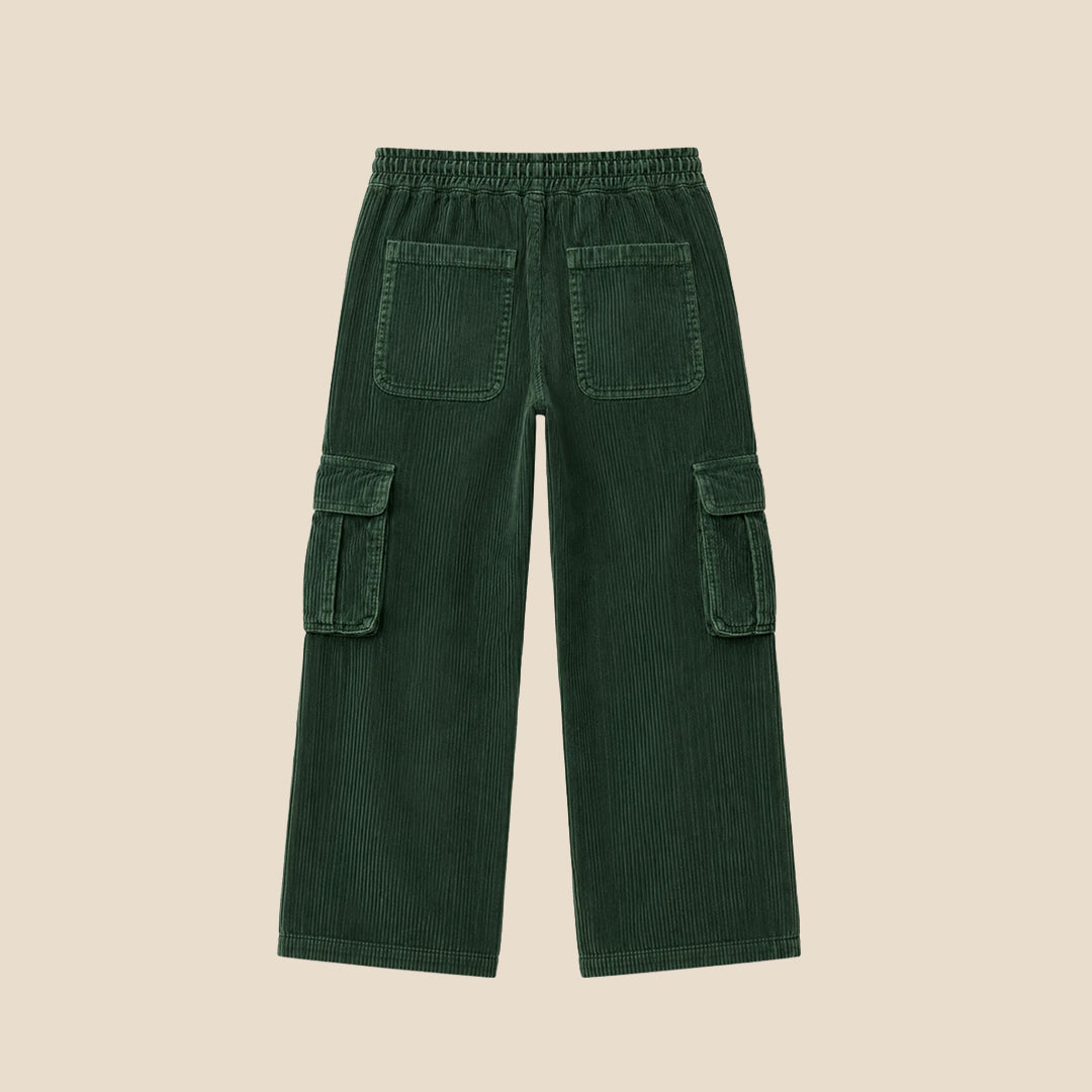 Boys Solid Khaki Joggers - Angel & Rocket
