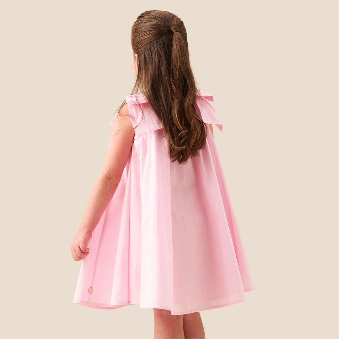 Ivy Bow Strap Swing Dress - Angel & Rocket