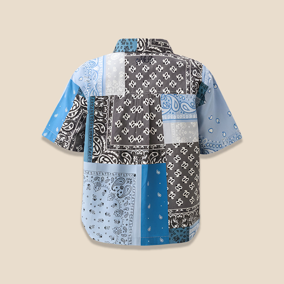 Bryson Bandana Print Shirt - Angel & Rocket