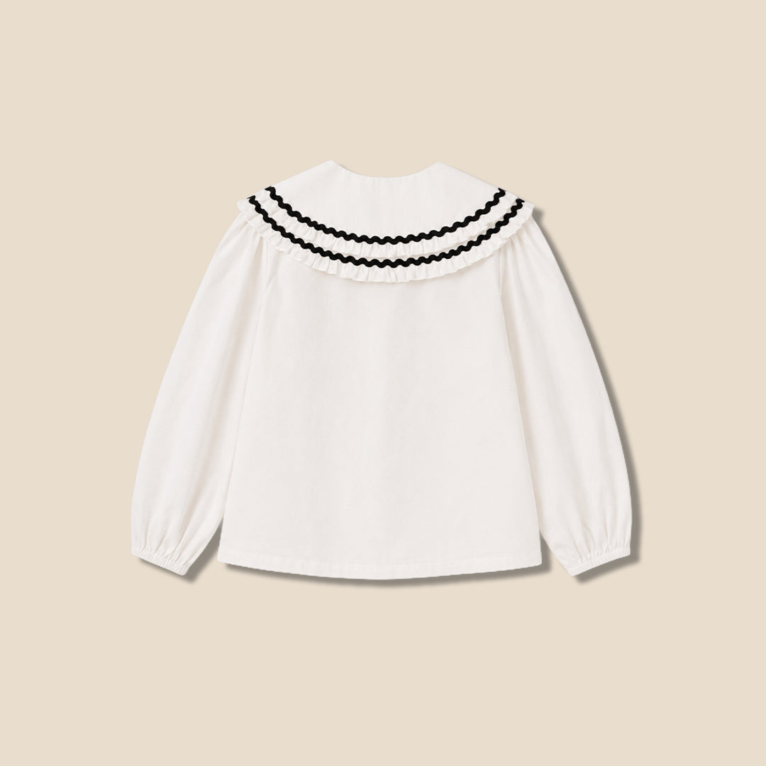Angel & Rocket Girls Solid White Tops
