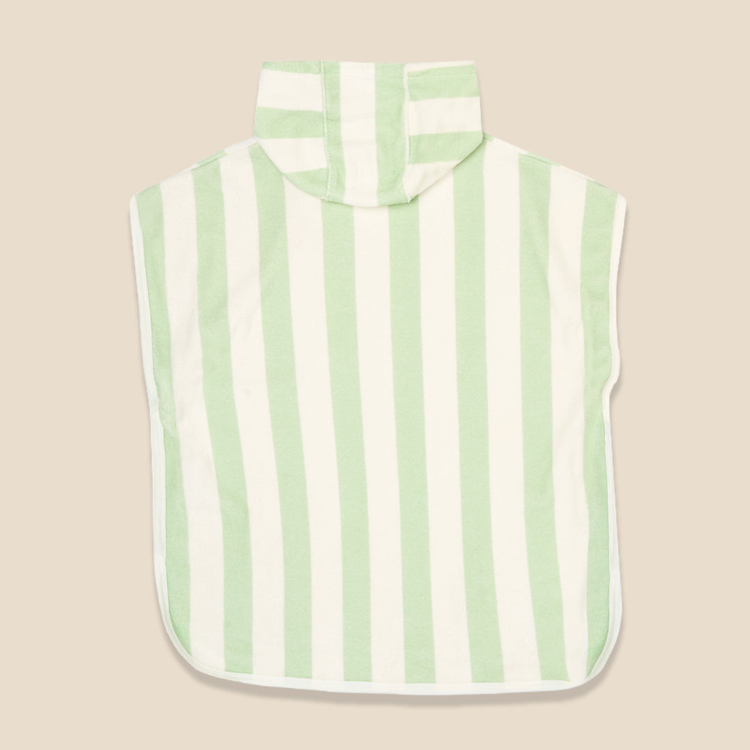 Sonny Stripe Towelling Poncho - Angel & Rocket