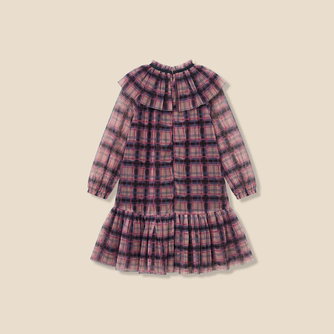 Girls Printed Pink Dresses - Angel & Rocket