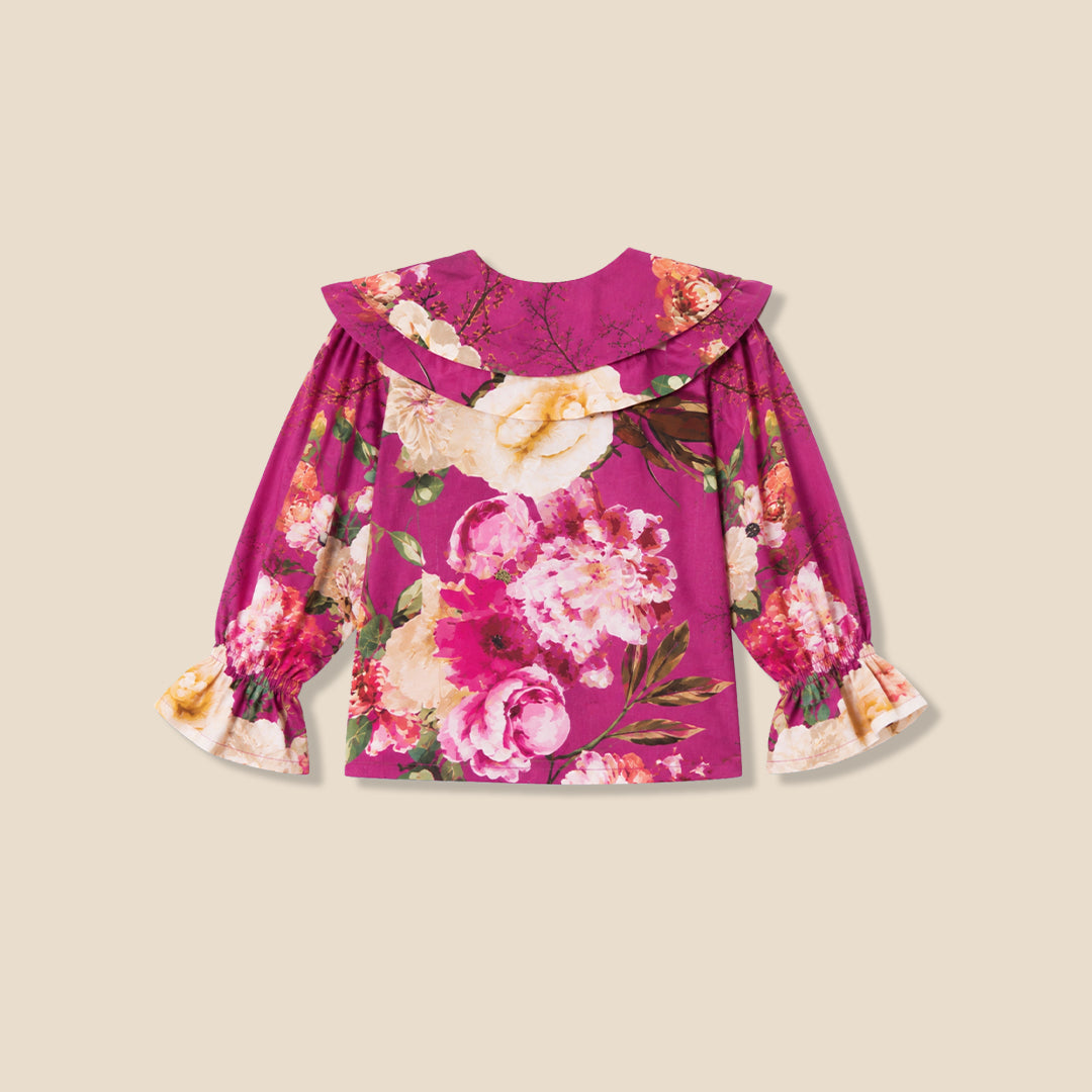Girls Printed Pink Tops - Angel & Rocket
