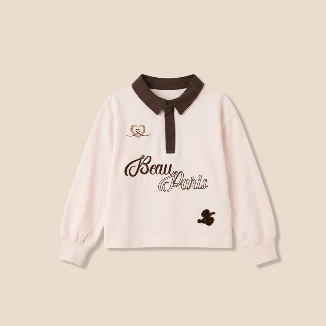 Girls Solid Pink T-shirts - Angel & Rocket