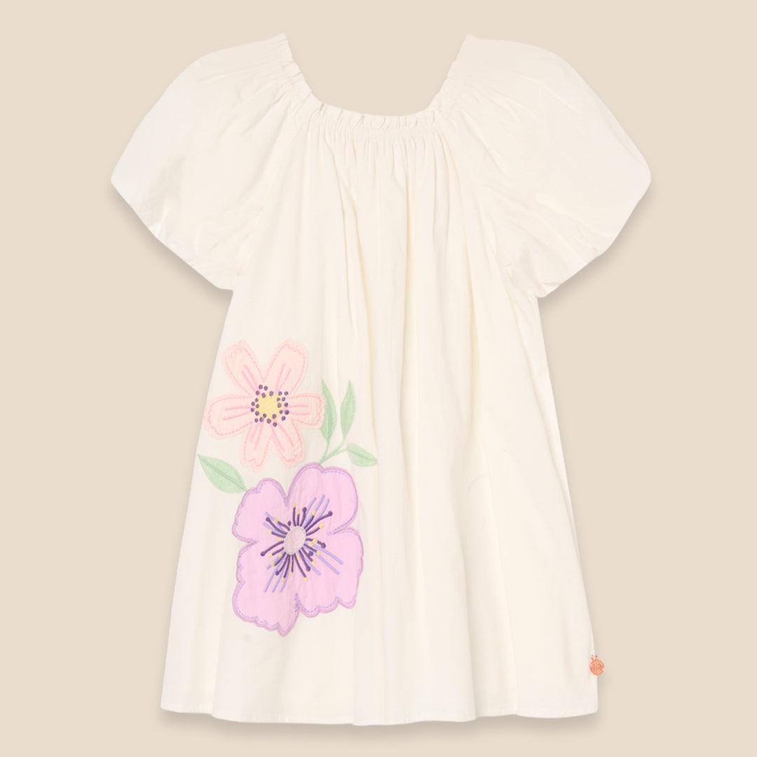 Coletta Puff Sleeve Swing Dress