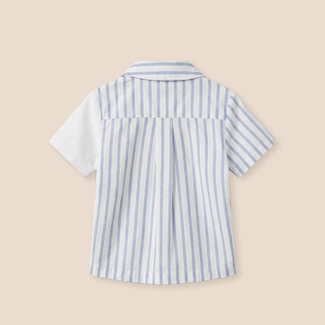 Santi Cut And Sew Stripe Shirt - Angel & Rocket