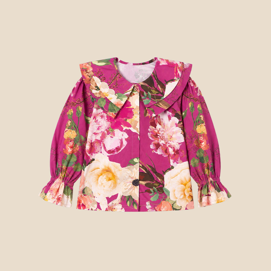 Girls Printed Pink Tops - Angel & Rocket