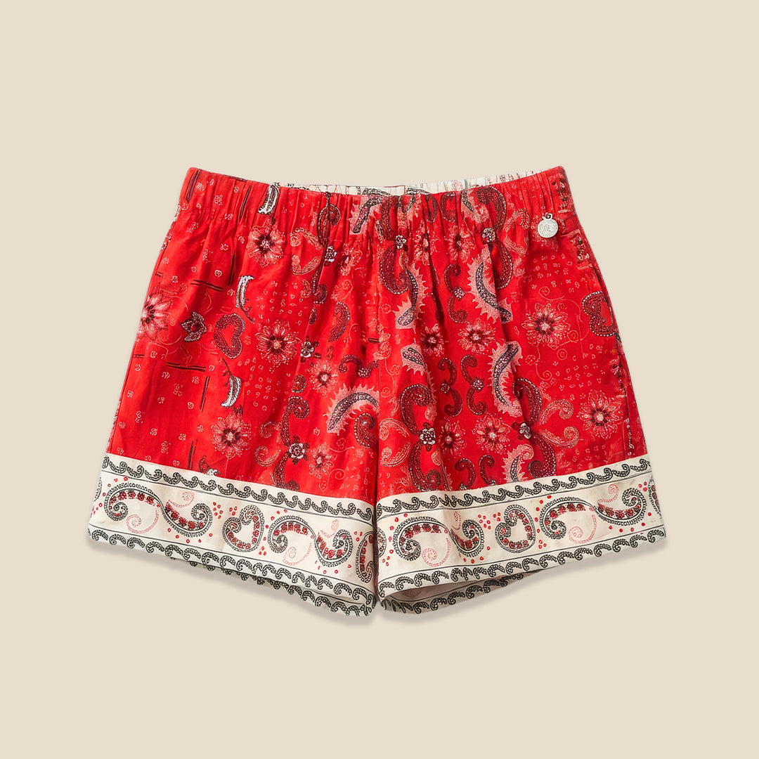 Ava Bandana Print Short - Angel & Rocket