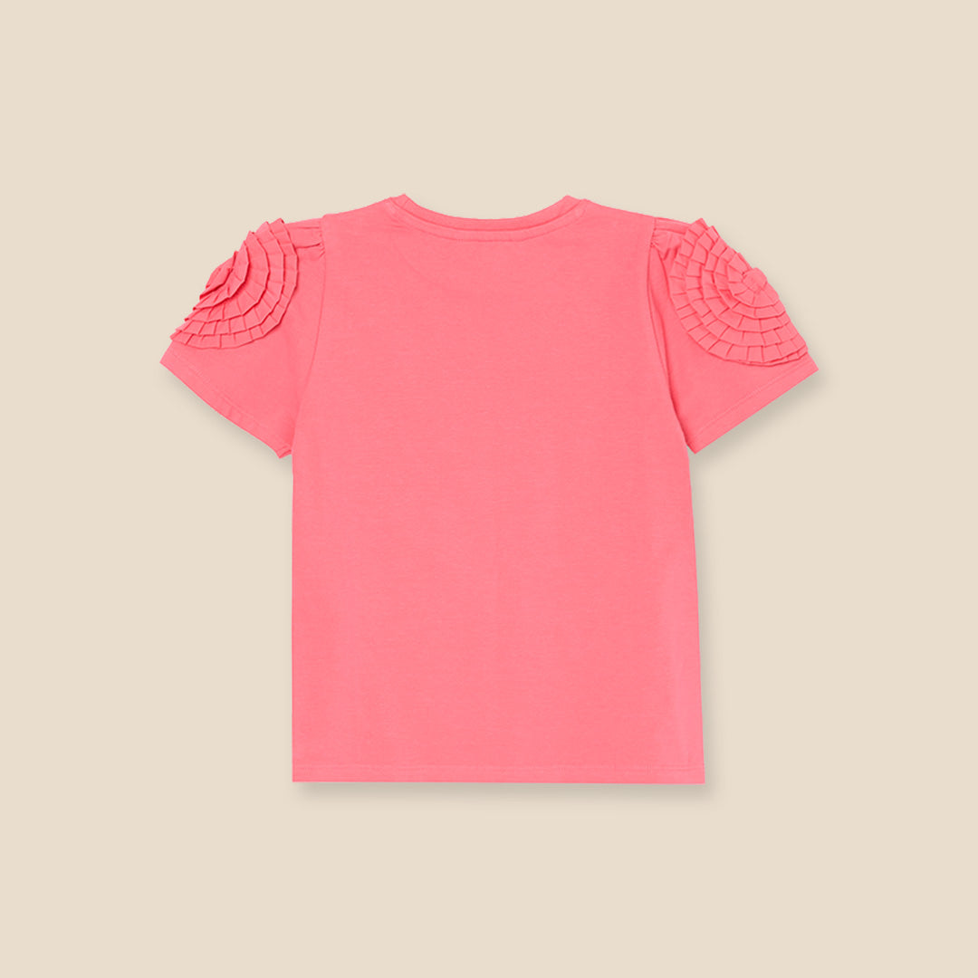 Nila Flower Corsage T Shirt - Angel & Rocket