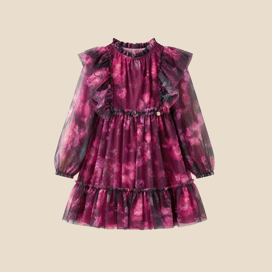 Girls Printed Multi Dresses - Angel & Rocket