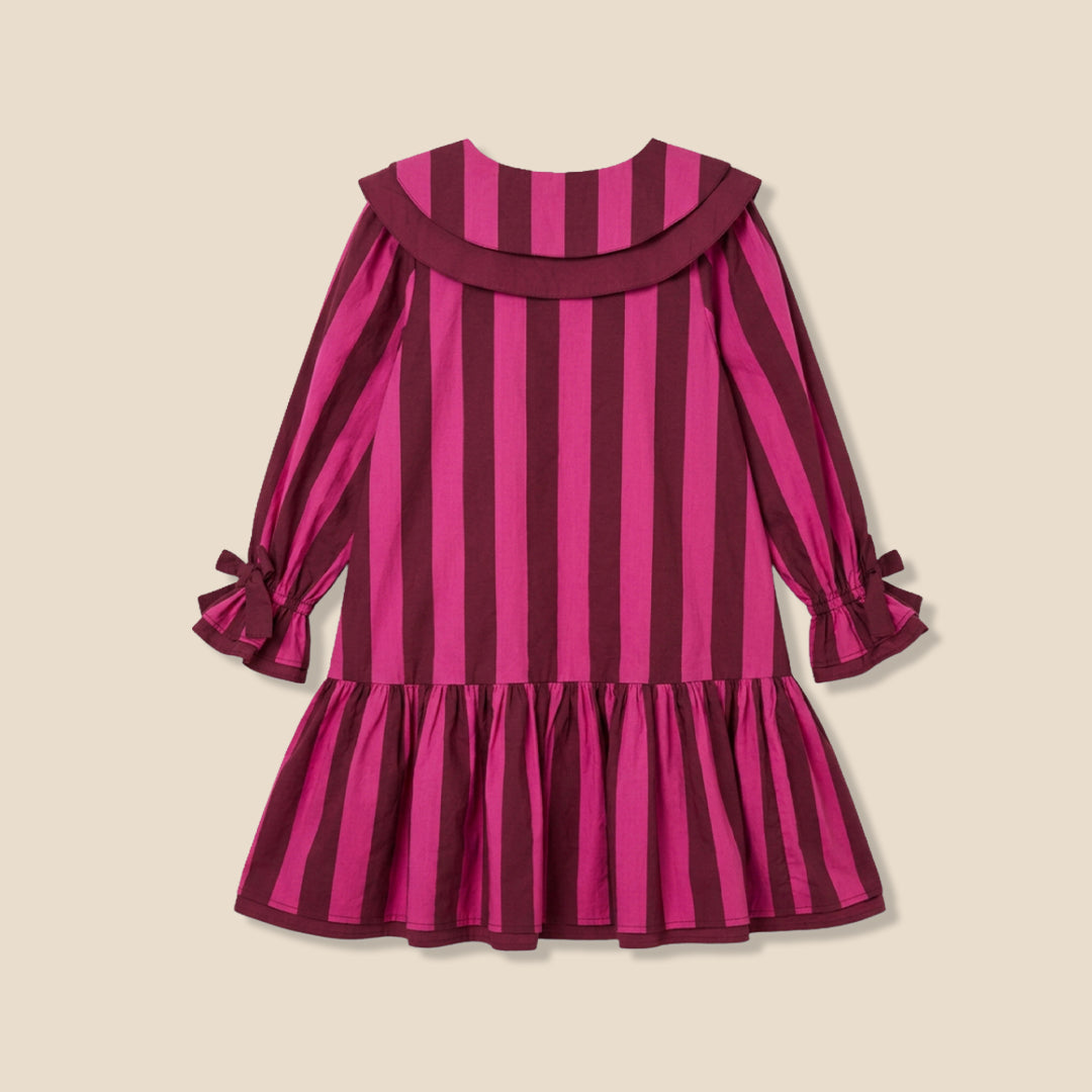 Girls Printed Pink Dresses - Angel & Rocket