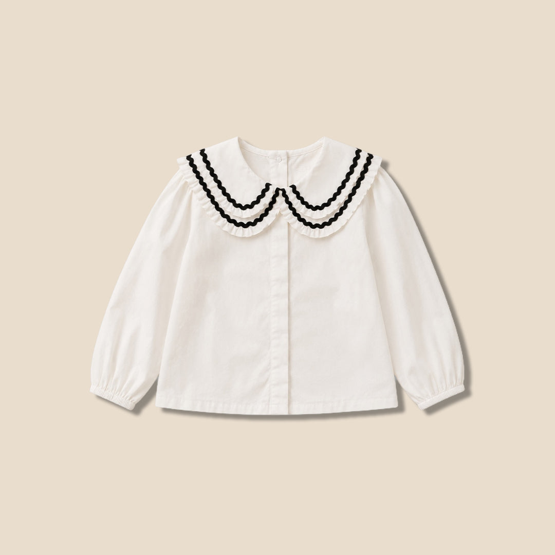 Angel & Rocket Girls Solid White Tops