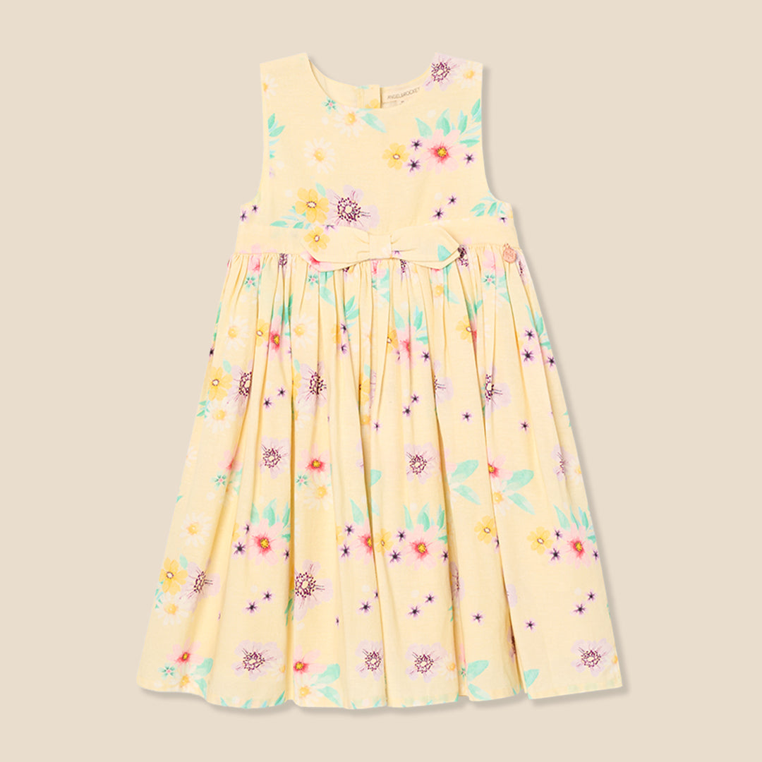 Edie Linen Floral Dress