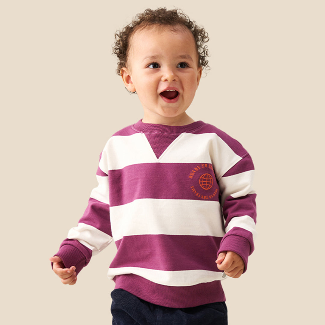 Declan Stripe Sweatshirt