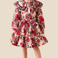 Lyra Animal Rose Print Skirt